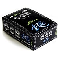 OCB Premium Rolls - Caja con rollos de papel de fumar- 24 unidades